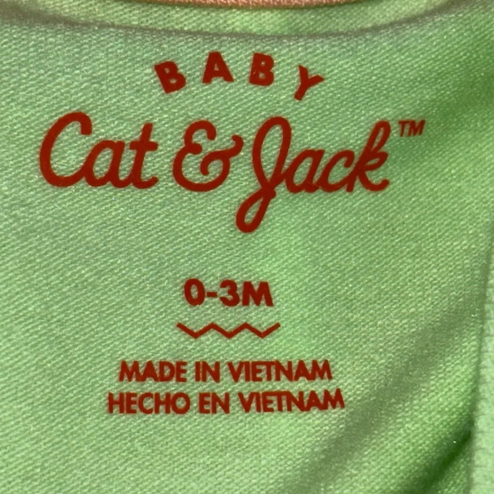 Baby Girls Good Luck Charm 3 Piece Outfit Rainbow 0-3 Month New Cat & Jack NWT